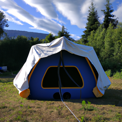 kodiak cabin tent setup