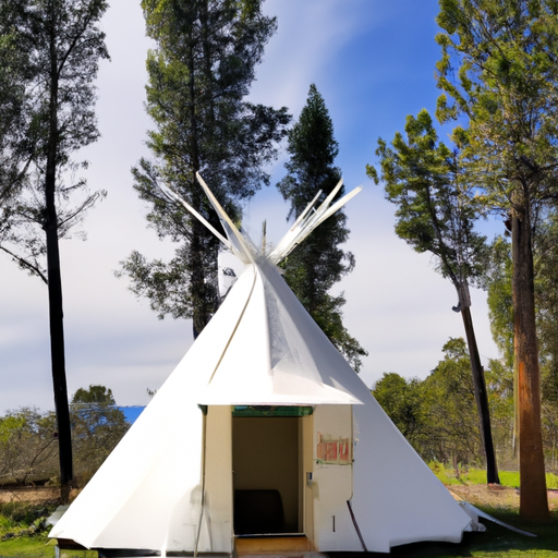 koa glamping tent