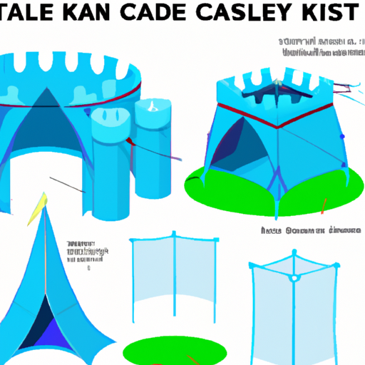 how to assemble kiddie castle tent