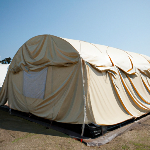 disaster relief tent