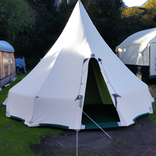 4m canvas bell tent