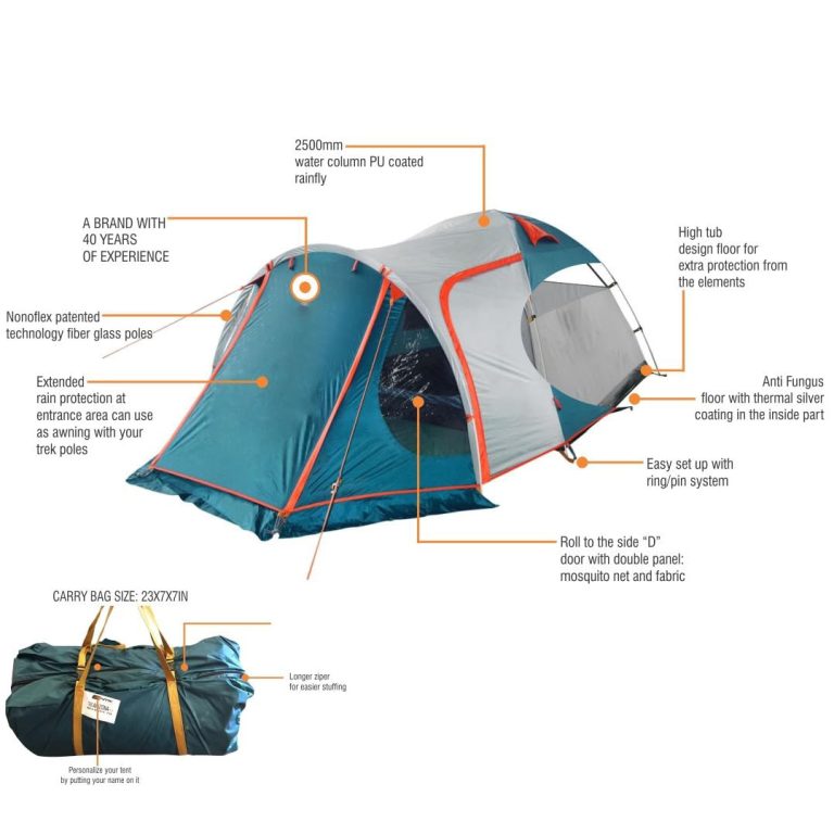 kelty 6 person tent