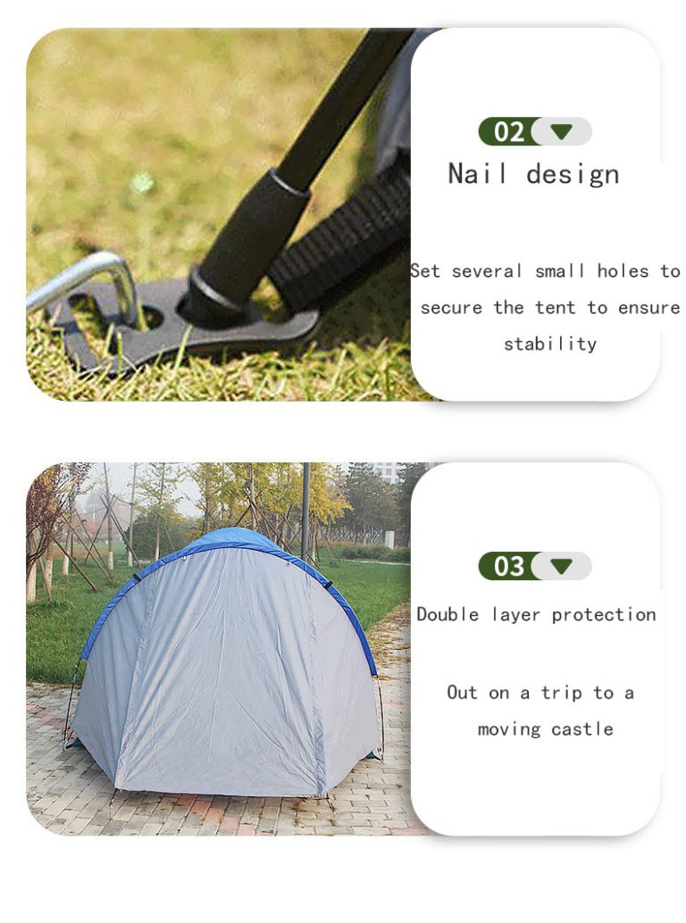 different kinds of tents